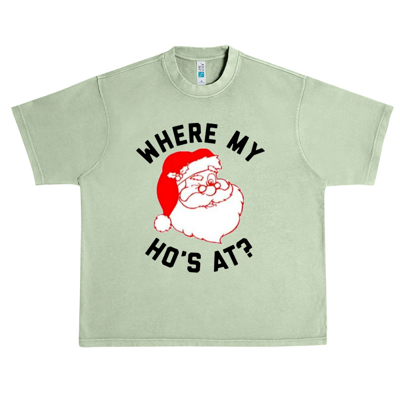 Ho Ho Ho Christmas Urban Heavy T-shirt | Artistshot