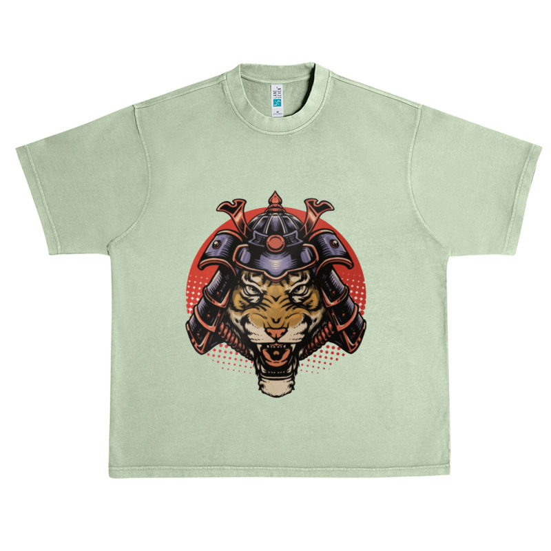 Tiger Samurai Urban Heavy T-shirt | Artistshot