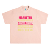 Marketer Funniest Isn't A Jobtitle Urban Heavy T-shirt | Artistshot