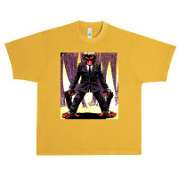 Monkey Ready To Fight Using 2 Guns Urban Heavy T-shirt | Artistshot