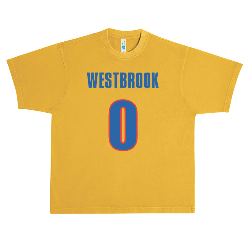 Russell Westbrook 0 Jersey Urban Heavy T-shirt | Artistshot