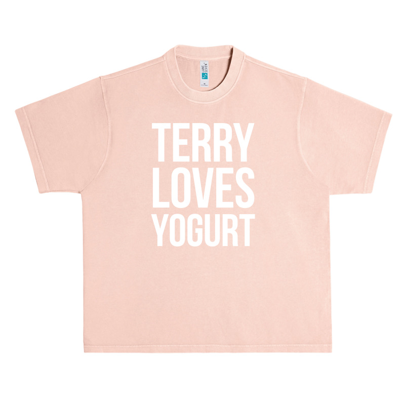 Terry Loves Yogurt Urban Heavy T-shirt | Artistshot