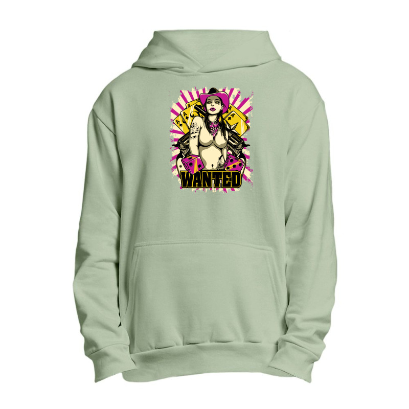 Wanted Urban Pullover Hoodie | Artistshot