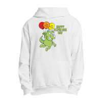 Patrick Day Flying Dinosaur With Balloon Urban Pullover Hoodie | Artistshot