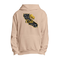 California Map Gold Urban Pullover Hoodie | Artistshot