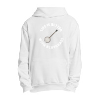 Banjo Bluegrass Music Traditional Musician Funny Gift Urban Pullover Hoodie | Artistshot