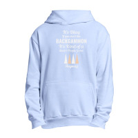 Backgammon Player Board Game Funny Sayings Gift Urban Pullover Hoodie | Artistshot