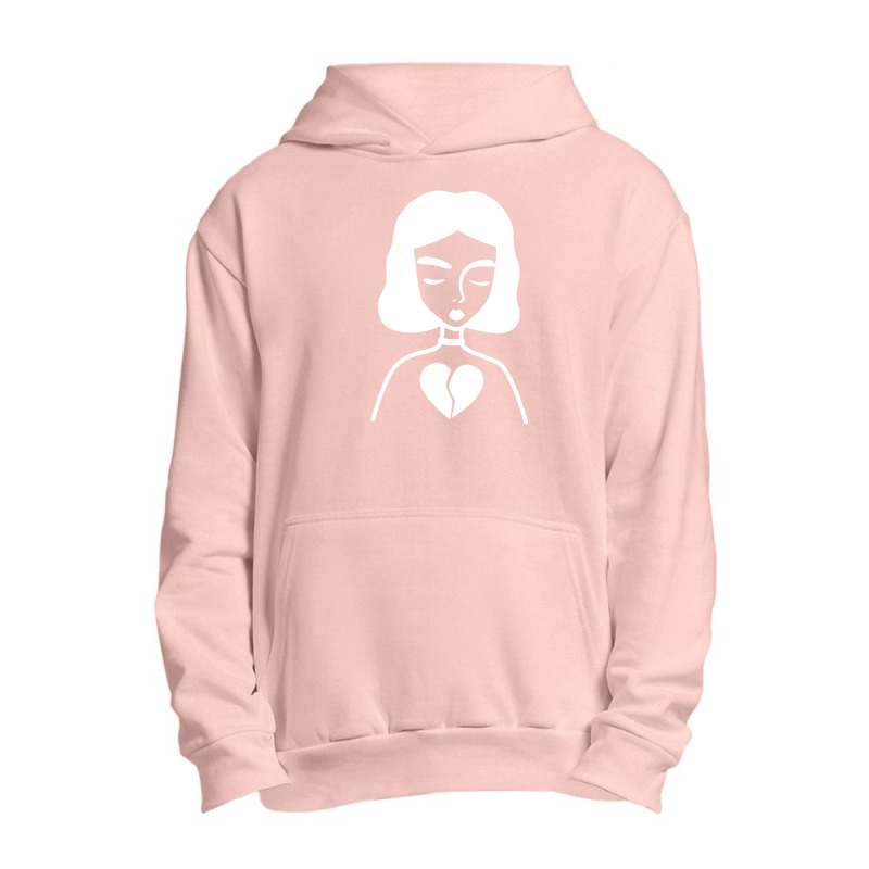 Broken Heart Urban Pullover Hoodie | Artistshot