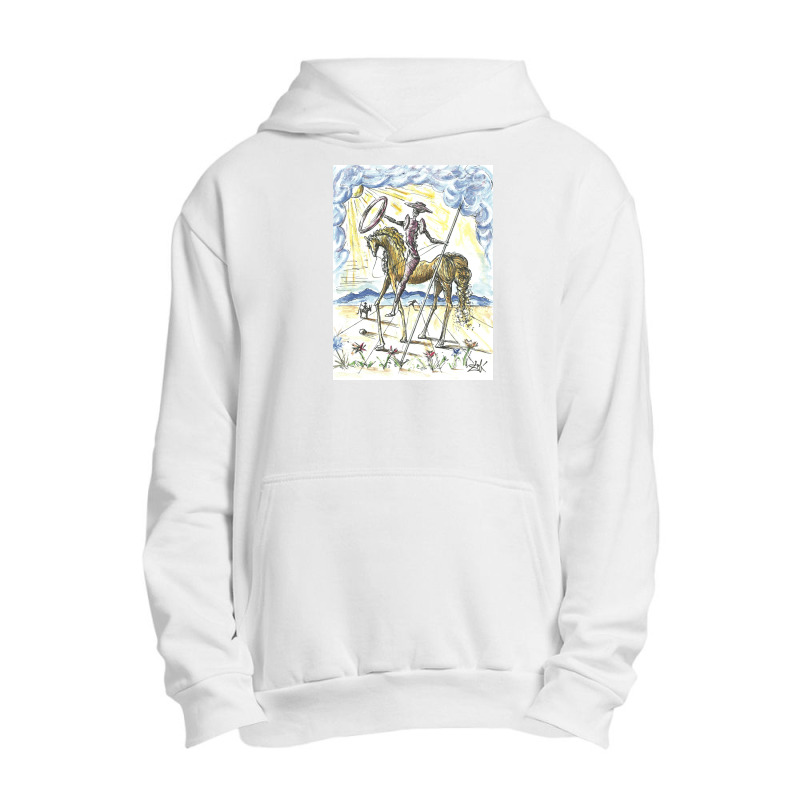 Salvador Dali  Don Quixote Urban Pullover Hoodie | Artistshot