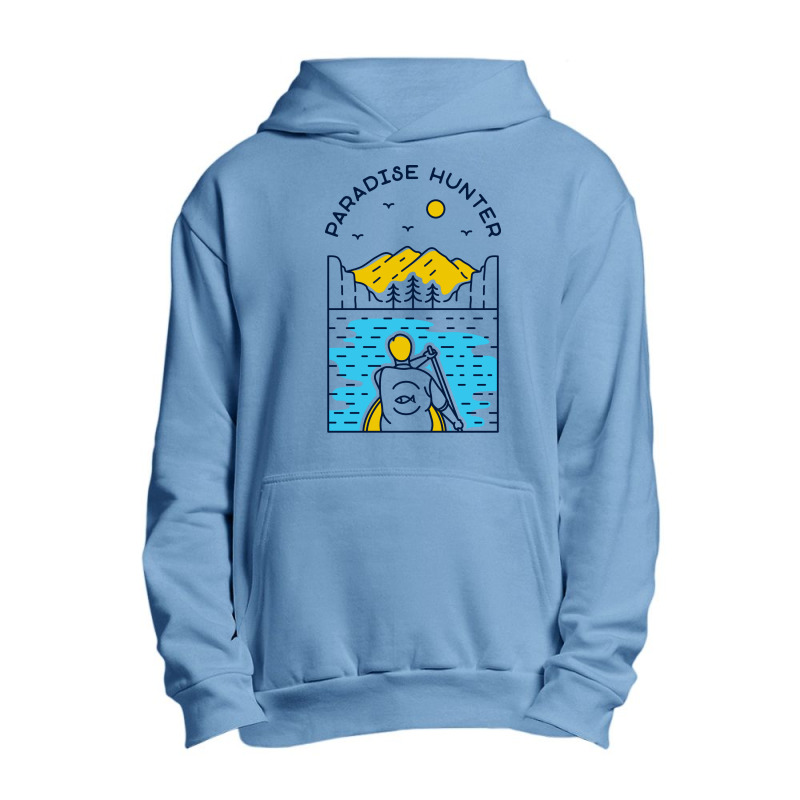 Paradise Hunter 2 Urban Pullover Hoodie by VEKTORKITA | Artistshot