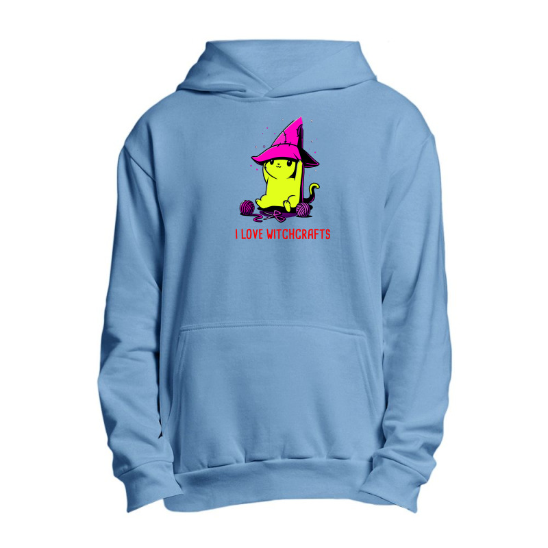 I Love Witchcrafts Urban Pullover Hoodie by wingtond | Artistshot