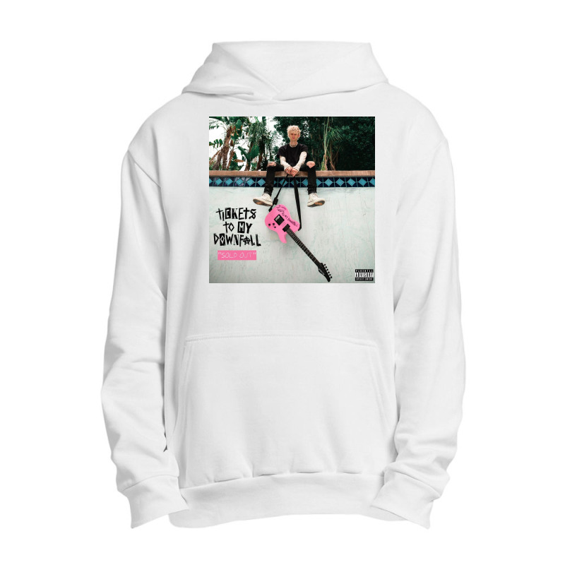 Tickets To My Downfall Urban Pullover Hoodie | Artistshot