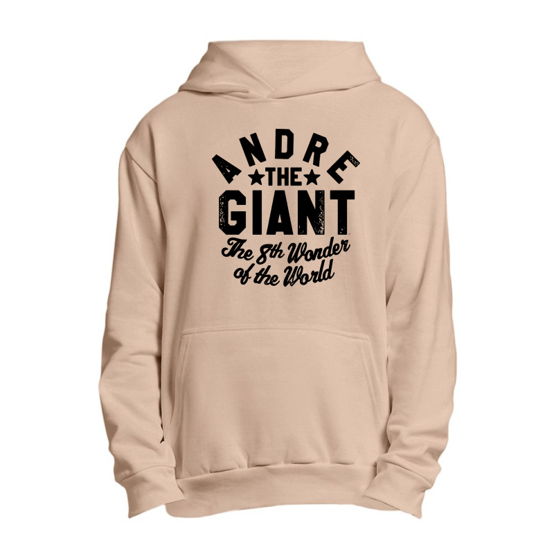 Andre The Giant 8th Wonder Of The World Urban Pullover Hoodie by Agus w | Artistshot