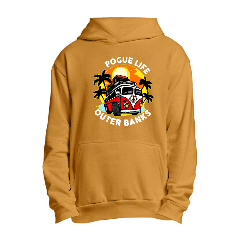 Pogue Surf Life Outer Banks Outer Banks Urban Pullover Hoodie by John Martabak | Artistshot