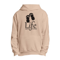 Funny Life Of Flip Plops Urban Pullover Hoodie | Artistshot