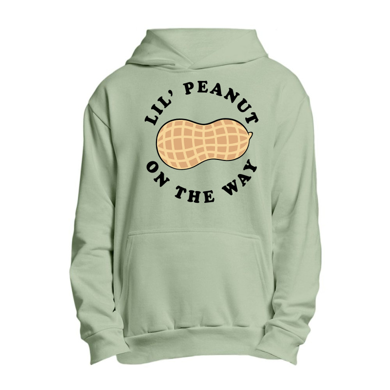 Little Peanut On The Way Urban Pullover Hoodie | Artistshot