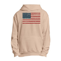 American Flag Urban Pullover Hoodie | Artistshot