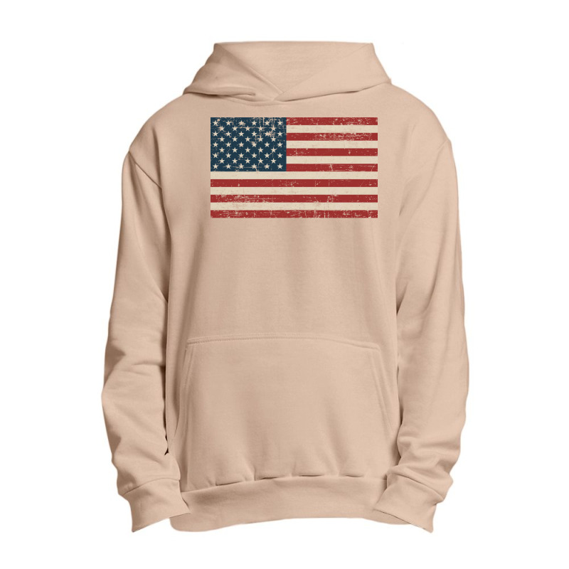 American Flag Urban Pullover Hoodie | Artistshot