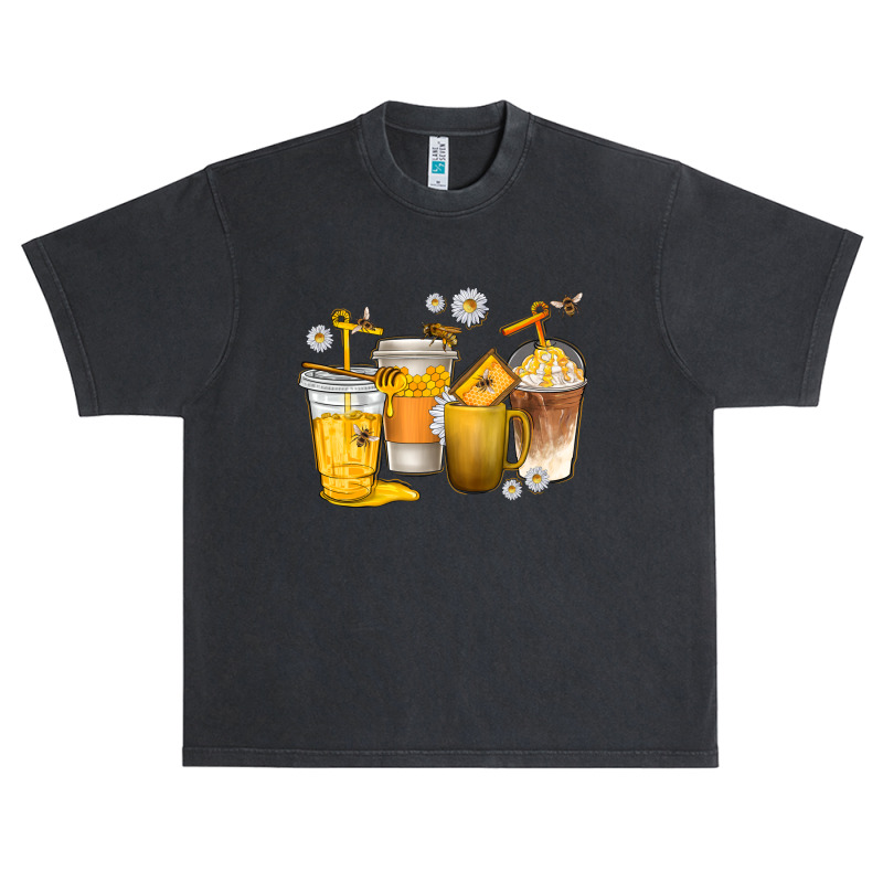 Coffee Cups Bumble Bee Urban Heavy T-shirt | Artistshot