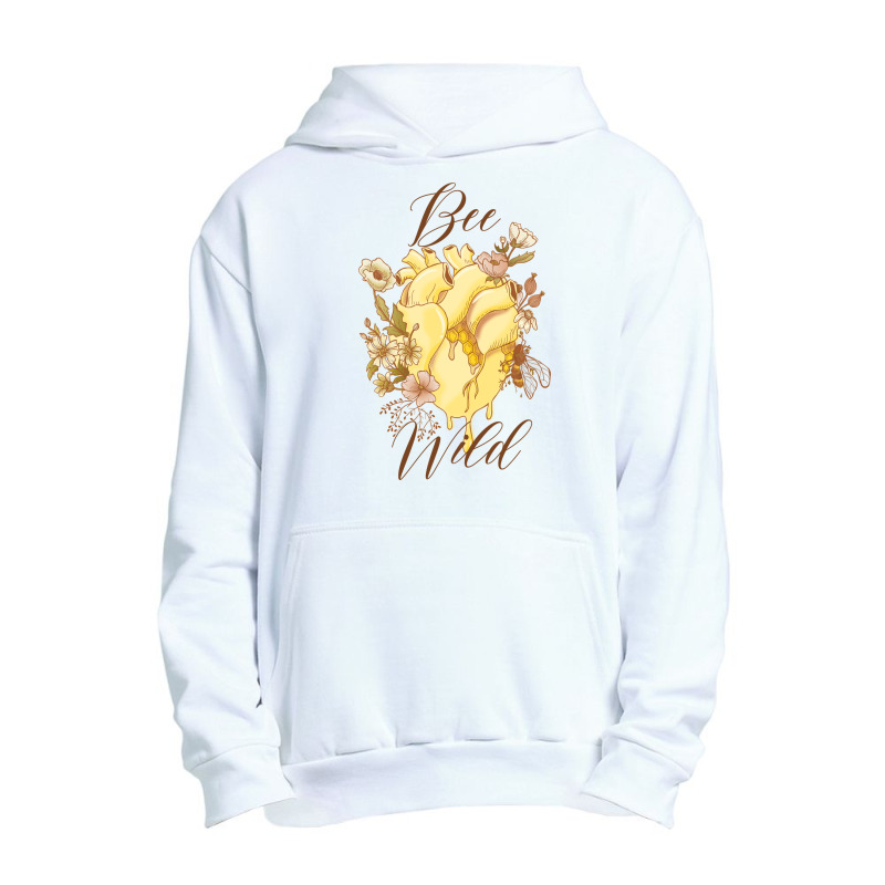 Bee Wild Urban Pullover Hoodie | Artistshot