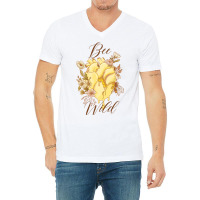 Bee Wild V-neck Tee | Artistshot