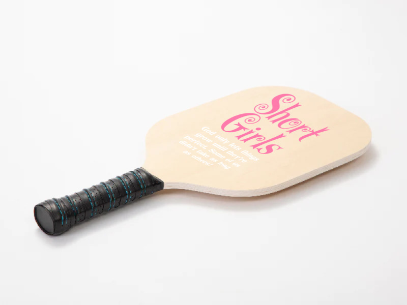 Short Girls God Only Lets Things Grow Up Pickleball Paddle | Artistshot