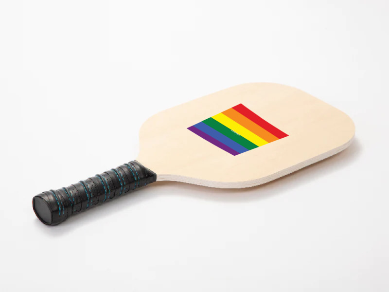 Colorado Rainbow Flag Pickleball Paddle | Artistshot