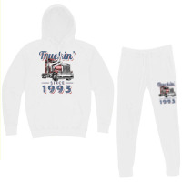 Truckin Since 1993 Trucker Big Rig Driver 29th Birthday T Shirt Hoodie & Jogger Set | Artistshot