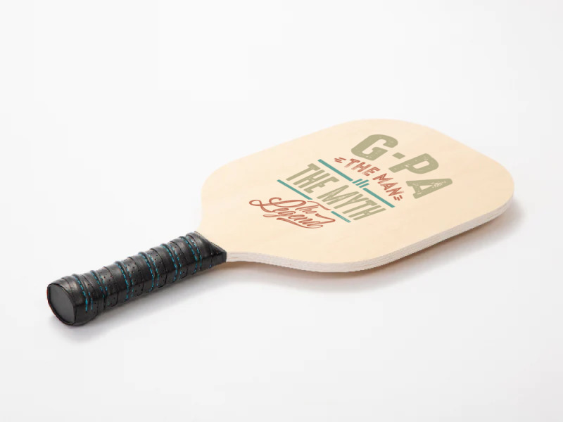 G Pa The Myth The Legend Pickleball Paddle | Artistshot