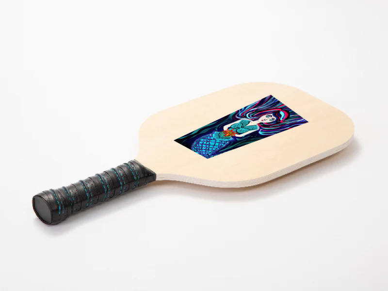 Mermaid Eyes Pickleball Paddle | Artistshot