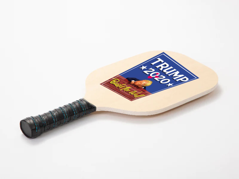 Trump Build The Wall 2020 Pickleball Paddle | Artistshot