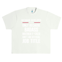 Gift For Badass Database Developer Urban Heavy T-shirt | Artistshot