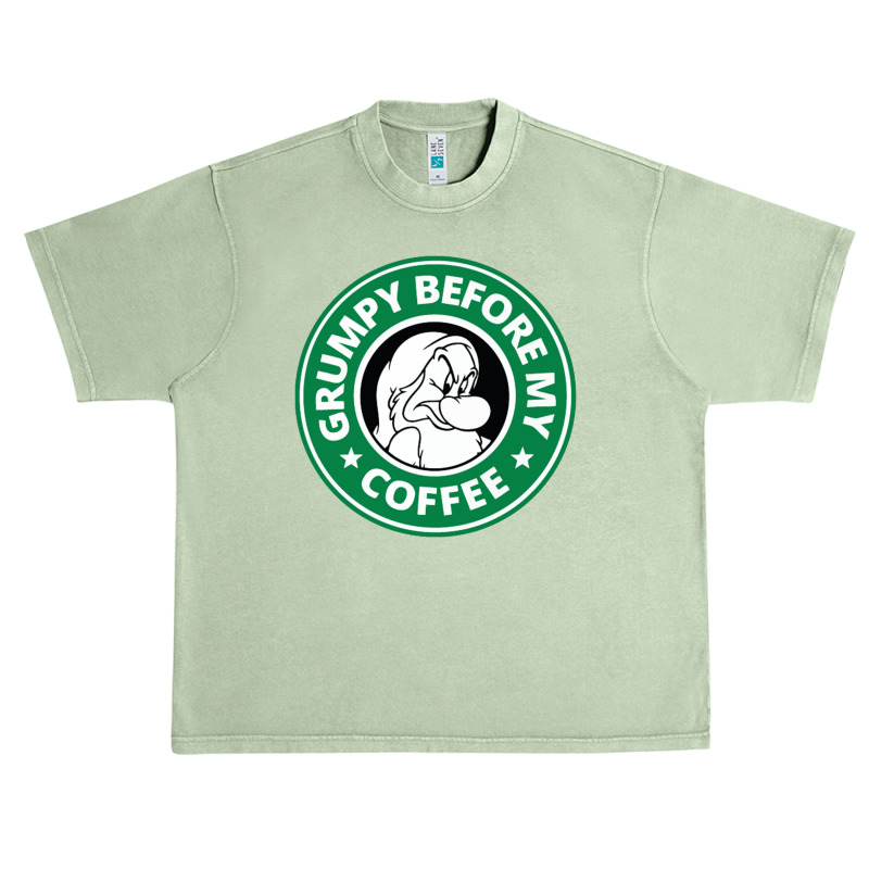 Grumpy Before My Coffee Urban Heavy T-shirt by haydar | Artistshot