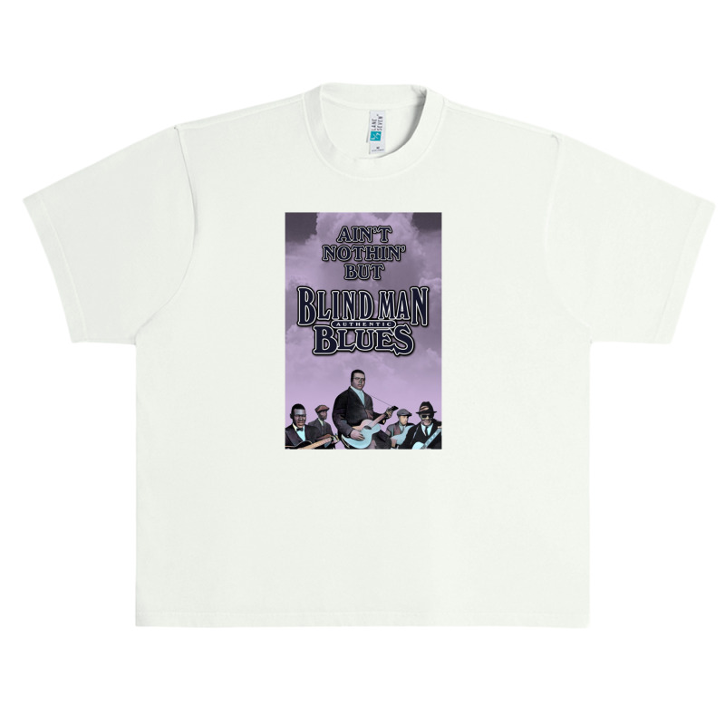 Ain't Nothin' But Authentic   Blind Man Blues Urban Heavy T-shirt by lokiraapa | Artistshot