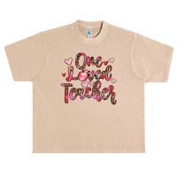 One Loved Teacher Urban Heavy T-shirt | Artistshot