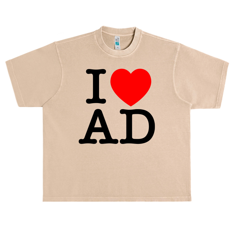 I Heart Ad Urban Heavy T-shirt | Artistshot