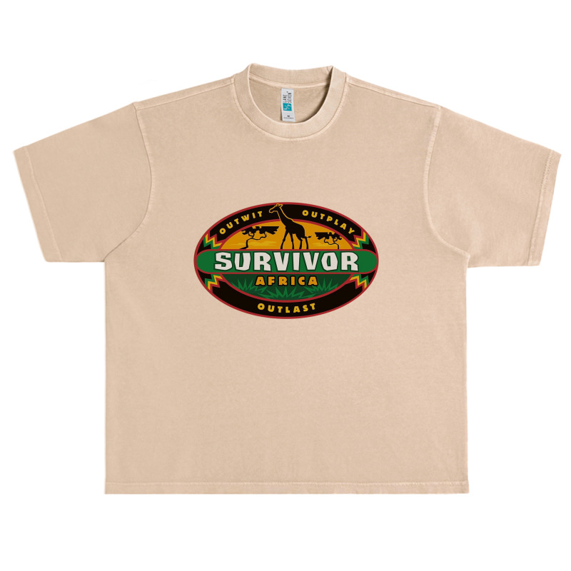 Survivor, Africa Survivor Show Reality Tv Island Urban Heavy T-shirt by mydepictionaddiction | Artistshot