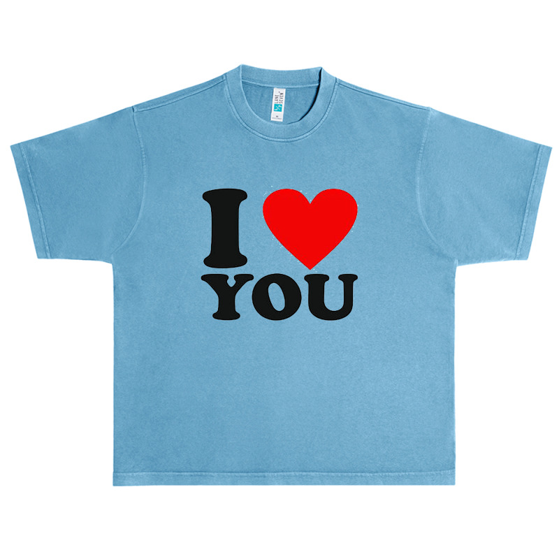 I Love You Urban Heavy T-shirt | Artistshot