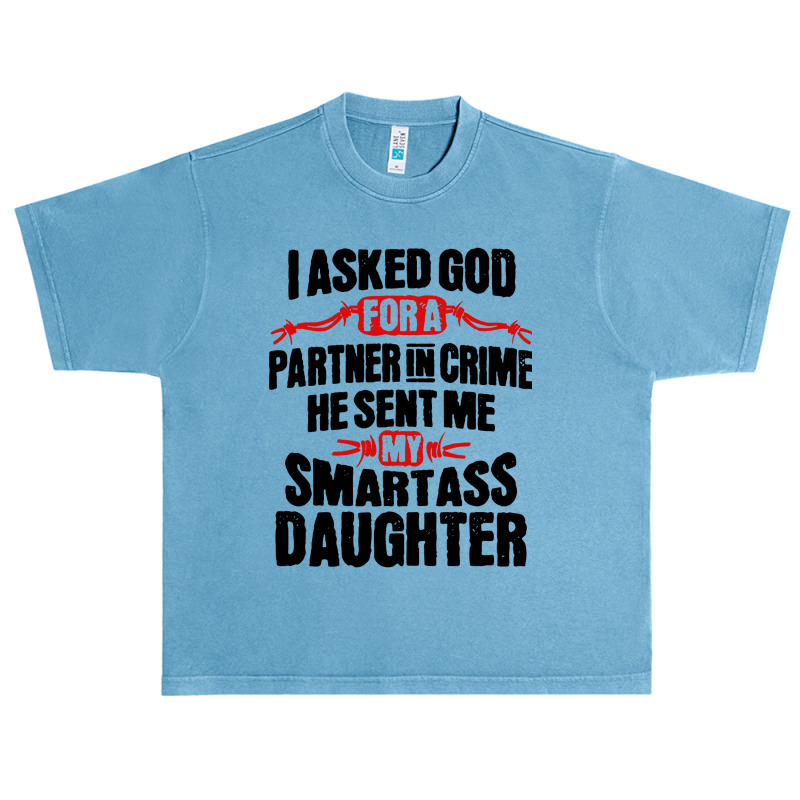 Smartass Daughter Urban Heavy T-shirt | Artistshot