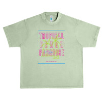 Tropical Paradise Love Urban Heavy T-shirt | Artistshot