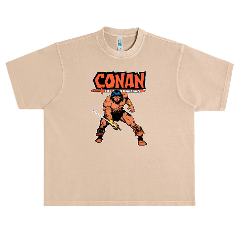 Conan The Barbarian T Shirtconan The Barbarian V.2 T Shirt By Oniside Urban Heavy T-shirt | Artistshot