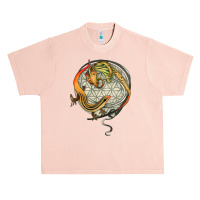 Orange Tailed Skink With Jack In The Pulpit T Shirt Urban Heavy T-shirt | Artistshot