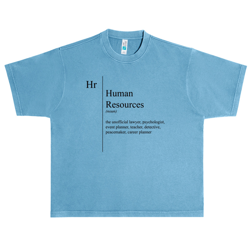 Funny Human Resources Description Human Resources Urban Heavy T-shirt by saterseim | Artistshot