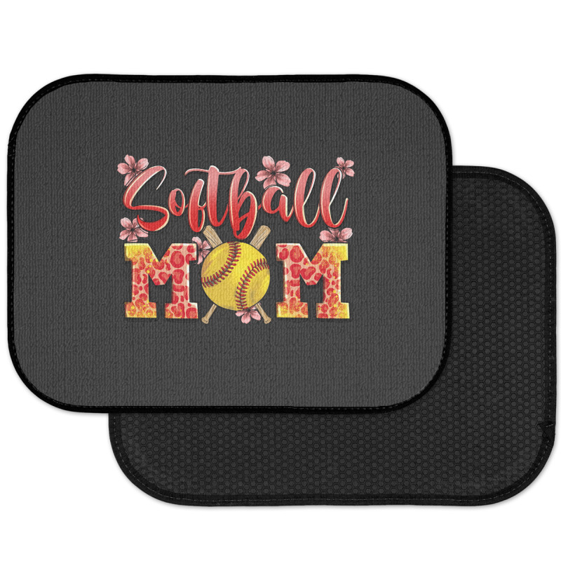 Softball Mom Rear Car Mat | Artistshot