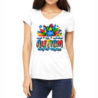 Autism Awareness Accept Love Understand Women's V-neck T-shirt | Artistshot