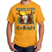 Simmer Down Cowboy Basic T-shirt | Artistshot