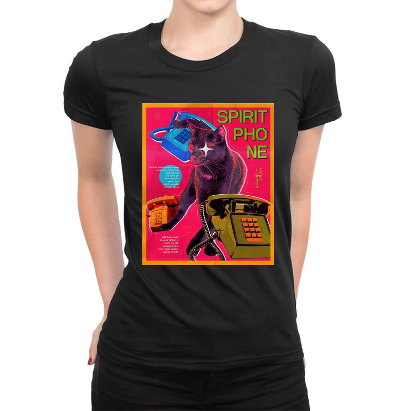 Spirit Phone   Lemon Demon Ladies Fitted T-Shirt by amilliondream | Artistshot