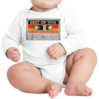 Best Of 1992 30th Birthday Gifts Cassette Tape Vintage T Shirt Long Sleeve Baby Bodysuit | Artistshot