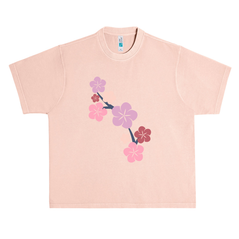 Sakura Minimalist Urban Heavy T-shirt by tasmilacaravi | Artistshot