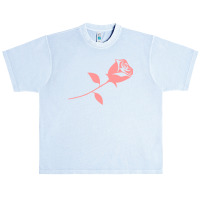 Rose T  Shirt Rose Beautiful Minimalist Design Valentine's Day T  Shir Urban Heavy T-shirt | Artistshot